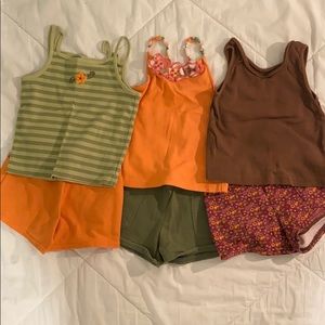 Gymboree girls summer mix/match 3